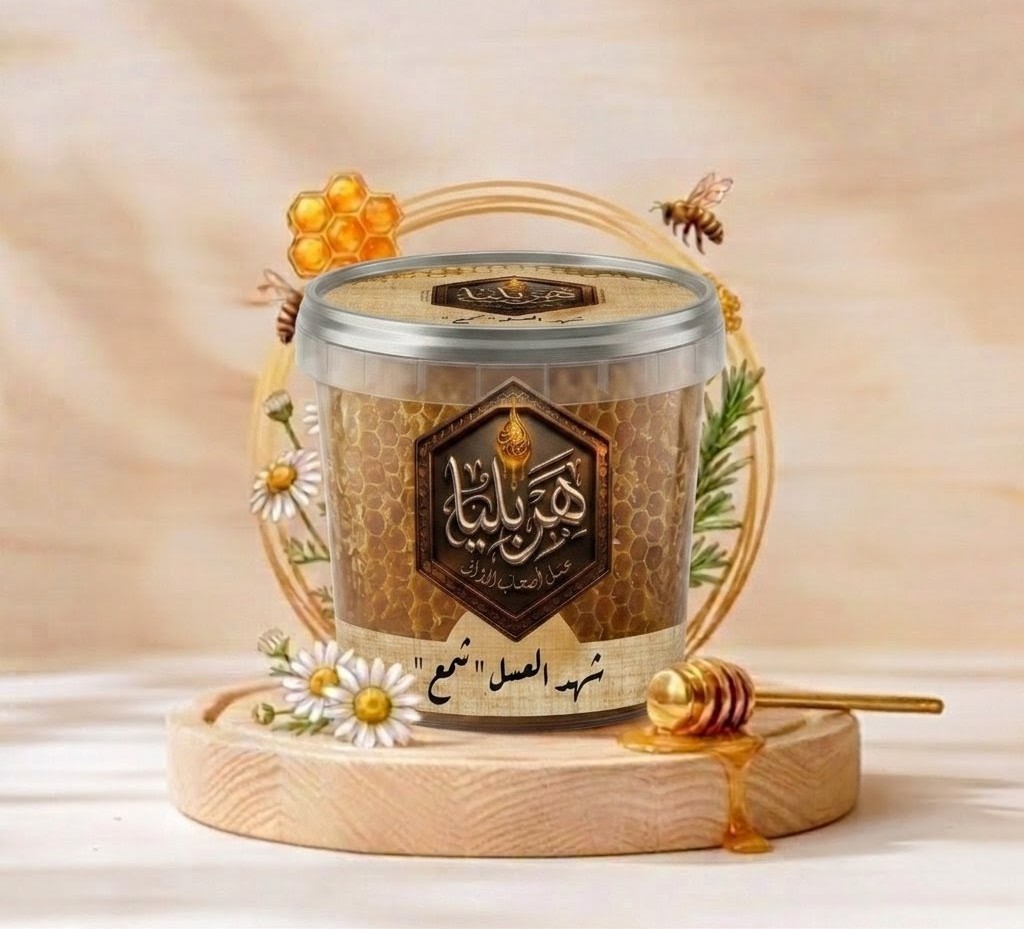 1000169490 شهد العسل "شمع" 500 جرام - الصورة 1